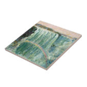 Vintage Reiseplakat für Niagarafälle Fliese (Seite)