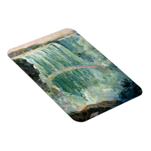 Vintage Reiseplakat für Niagarafälle Magnet (Rechte Seite)