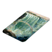 Vintage Reiseplakat für Niagarafälle Magnet (Linke Seite)