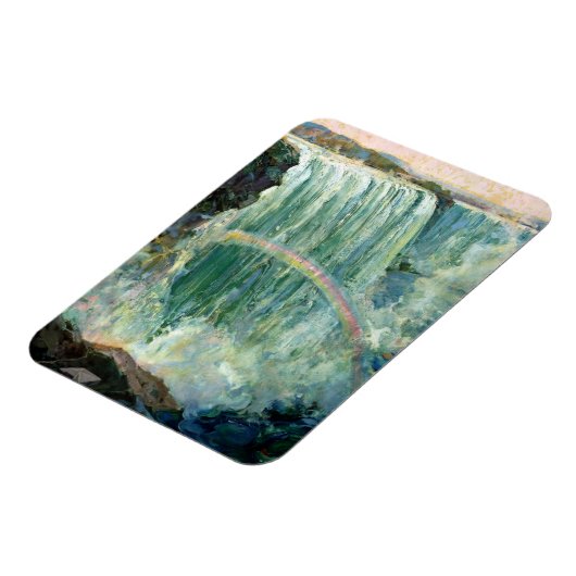 Vintage Reiseplakat für Niagarafälle Magnet (Linke Seite)