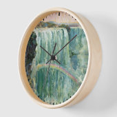 Vintage Reiseplakat für Niagarafälle Uhr (Winkel)