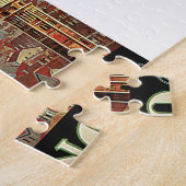 Vintage Reiseplakat Milano milan Puzzle (Seite)