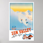 Vintage Reiseplakat Poster (Vorne)