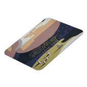 Vintage Reiseplakat Reiseförderung nach Montana Magnet (Linke Seite)