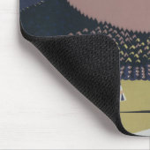 Vintage Reiseplakat Reiseförderung nach Montana Mousepad (Ecke)