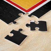 Vintage Reiseplakatansicht Fifth Avenue New York, Puzzle (Seite)