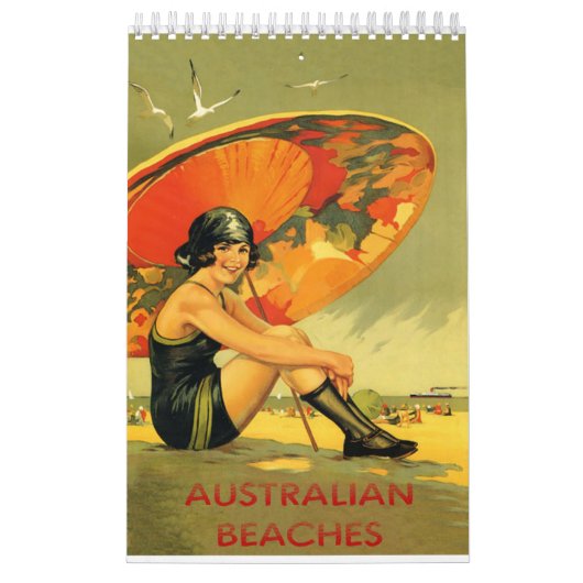Vintage Reiseplakate Kalender (Titelbild)