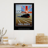 Vintage Reiseposter Orientexpress Poster (Küche)