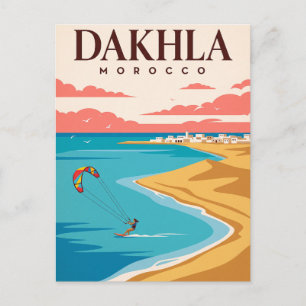 Vintage-Reisepostkarte   Dakhla Marokko Postkarte