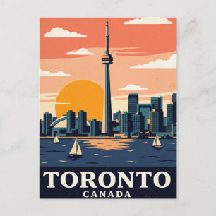 Vintage-Reisepostkarte Toronto Kanada Postkarte