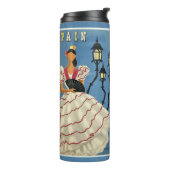 Vintage Reisetrommel SPANIENS Thermosbecher (Nach links gedreht)