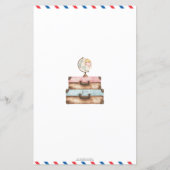 Vintage Reisevorausschätzungen und Ratschläge (Rückseite)