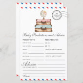 Vintage Reisevorausschätzungen und Ratschläge (Vorne/Hinten)