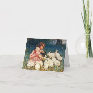 Vintage reizende karte