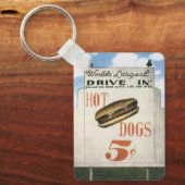 Vintage Reklametafeln, weltweit größter Antrieb in Schlüsselanhänger (Vorderseite)