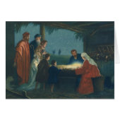 Vintage Religion, Bewunderung der Hirten (Vorderseite (Horizontal))