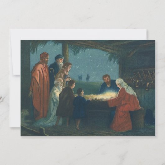 Vintage Religion, Bewunderung der Hirten (Vorderseite)