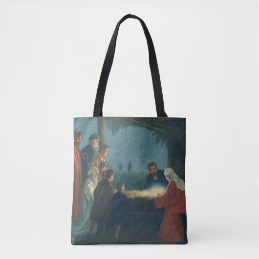 Vintage Religion, Bewunderung der Hirten Tasche (Vorderseite)