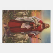 Vintage Religion, Christus, der gute Hirte Geschenkpapier Set (Vorderseite 3)