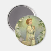 Vintage Religion, Christus der gute Hirte Magnet (Vorderseite/Rückseite)