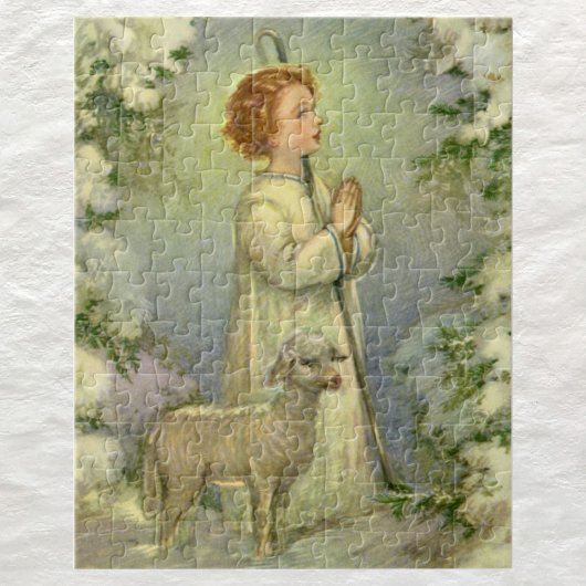 Vintage Religion, Christus der gute Hirte Puzzle