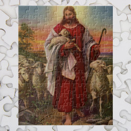 Vintage Religion, Christus, der gute Hirte Puzzle