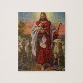 Vintage Religion, Christus, der gute Hirte Puzzle (Vertikal)