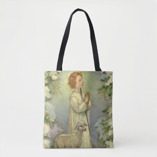 Vintage Religion, Christus der gute Hirte Tasche (Vorderseite)