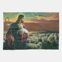 Vintage Religion, Christus guter Hirte mit Flock