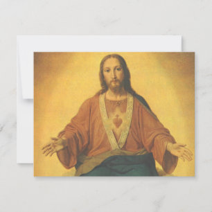 Vintage Religion, heiliges Herz Jesu Christi