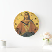 Vintage Religion, heiliges Herz Jesu Christi Große Wanduhr (Zuhause)