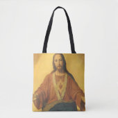 Vintage Religion, heiliges Herz Jesu Christi Tasche (Vorderseite)