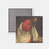 Vintage Religion Jesus Christlicher Garten von Get Magnet (Vorderseite/Rückseite)