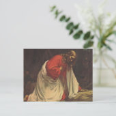 Vintage Religion Jesus Christlicher Garten von Get Postkarte (Stehend Vorderseite)