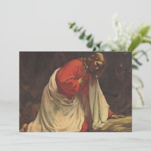 Vintage Religion Jesus Christus Garten von Gethsem