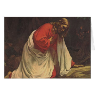 Vintage Religion Jesus Christus Garten von Gethsem