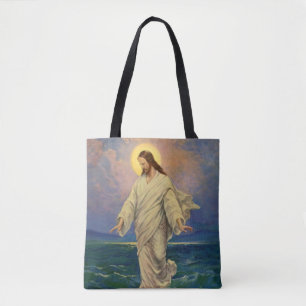 Vintage Religion, Jesus Christus geht auf dem Wass Tasche
