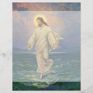 Vintage Religion, Jesus Christus läuft auf dem Was