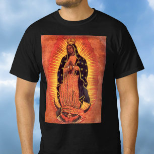 Vintage Religion Jungfrau Maria Unsere Liebe Frau  T-Shirt
