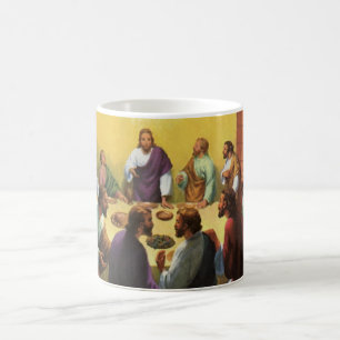 Vintage Religion, Letztes Abendmahl mit Jesus Chri Kaffeetasse