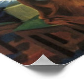 Vintage Religion, Letztes Abendmahl mit Jesus Chri Poster (Ecke)