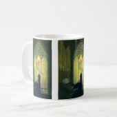 Vintage Religion, Nonnen Kirchenorgan Kaffeetasse (Vorderseite Links)