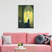 Vintage Religion, Nonnen Kirchenorgan Leinwanddruck (Insitu (Wohnzimmer))