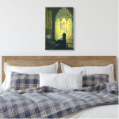 Vintage Religion, Nonnen Kirchenorgan Leinwanddruck (Insitu (Schlafzimmer))