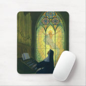 Vintage Religion, Nonnen Kirchenorgan Mousepad (Mit Mouse)