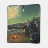 Vintage Religion, Verkündigung der Hirten Keramikornament (Links)