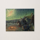 Vintage Religion, Verkündigung der Hirten Puzzle (Horizontal)