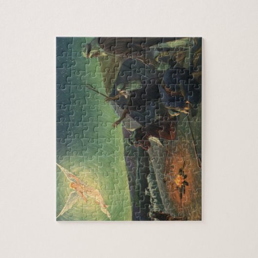 Vintage Religion, Verkündigung der Hirten Puzzle (Vertikal)