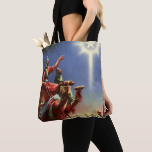 Vintage Religion, Weise Männer mit Stern von Bethl Tasche