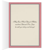 Vintage religiöse gesegnete Jungfrau Mary Baby Jes (Innen (Rechts))